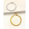 Pulsera Snake Ancha Acero