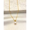 Collar Perla Acero