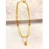 Collar Snake Droop Acero