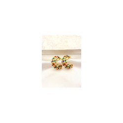 Arracada Colors Chunky Acero