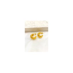 Arracada Torsal Chunky Acero