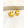 Arracada Torsal Chunky Acero