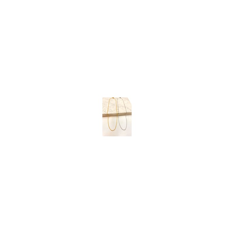 Cadena Sencilla Oval Acero