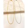 Cadena Sencilla Oval Acero