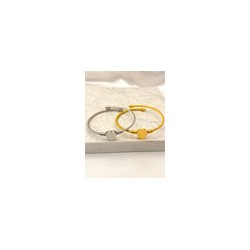 Pulsera Corazon Plano Acero