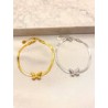 Pulsera Snake Mariposa Acero