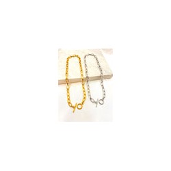 Cadena Oval Broche T Acero