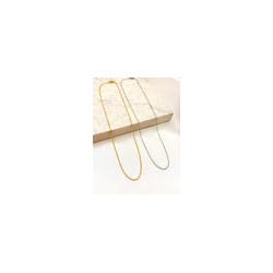 Cadena Sencilla 1mm Acero