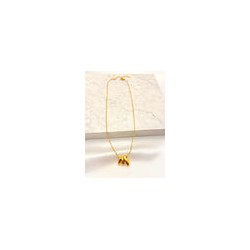 Collar Triple Ovalo Acero