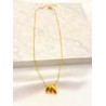 Collar Triple Ovalo Acero