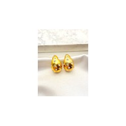 Arete Gotas Zirconia Acero